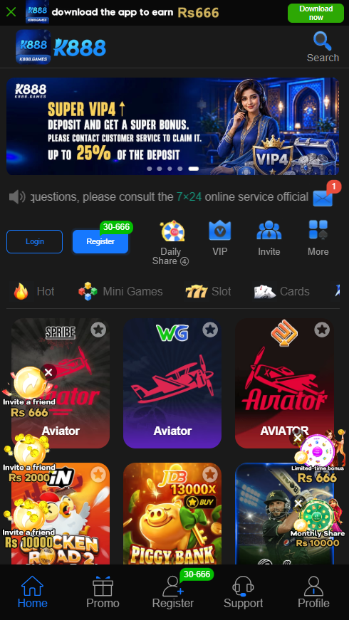 K888 Game New Best Earning App for Android