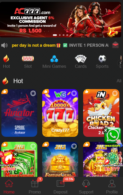 AC777 Game APK Download (Real Earning App) in Pakistan 2026